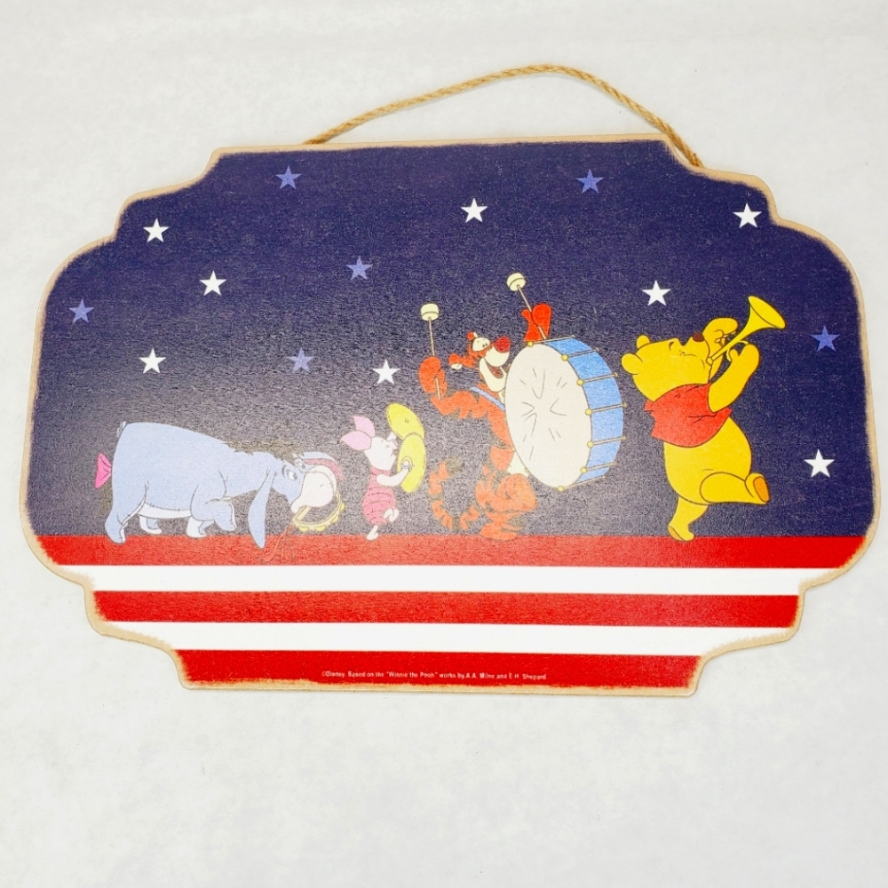 Disney Winnie the Pooh and friends Wall Hanging Sign Decor